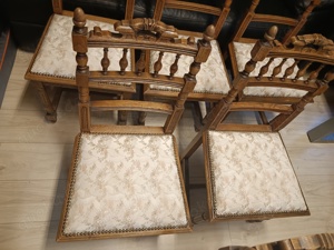 6 Stühle Antik Bild 7