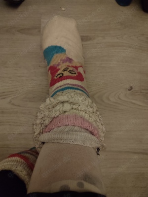 8km Wandersocken Strümpfe getragen socken Bild 4