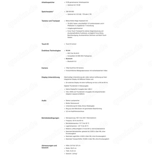 Mac Book Air 13 Zoll, Modell 2337, Farbe Gold, Festplatte 1TB SSD Bild 6