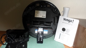 DEFEKT Venga VG RVC 3000 bk Roboter-Staubsauger mit Wischfunktion Nur Ersatzteile Bild 2