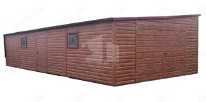 Blechgarage 5x11m Metallgarage Fertiggarage Garage nach Maß Hohe Qualität ID491