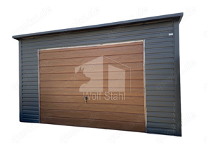  Blechgarage 4,5x6m  Metallgarage Fertiggarage Lieferung und Montage kostenlos ID528