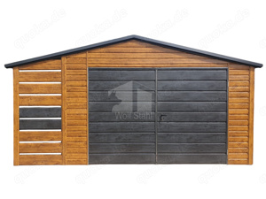 Gartenhaus - Schuppen 4x5m Überdachung Werkzeugschuppen Garage nach Maß ID550