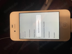 IPhone 4 Weiss ohne weiteres Zubehör  Bild 5