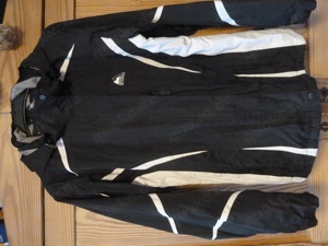 Ski- Funktionsjacke, wie neu, Schwarz Weiss, Gr. XL aber wie Gr.L
