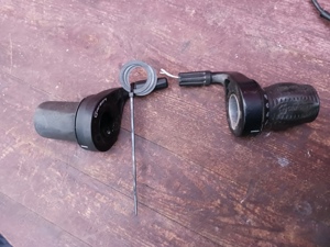 SRAM Drehgriffschalthebel SRAM Gripshift 3 x 7