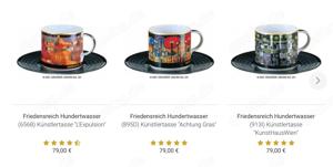 Friedensreich Hundertwasser Kaffeegeschirr Bild 9
