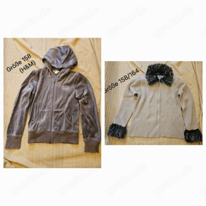 2 Mädchen Pullover Jacke Größe 158 164 und Mädchen Pullover Jacke Größe 158