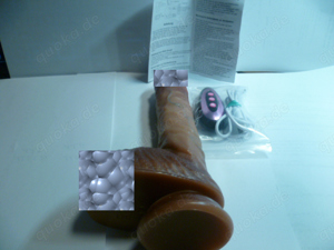 Riesiger Dildo-Vibratoren mit Heizung und drahtloser Fernbedienung.Nr.3  Bild 3