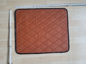 Ledermatte Echtleder, Platzdecke, Sitzdecke, LARP, Bondag