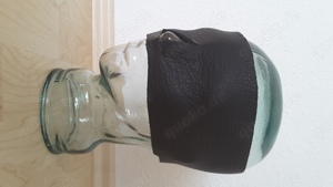 Bonda. Augenbinde aus Leder unisex neu.