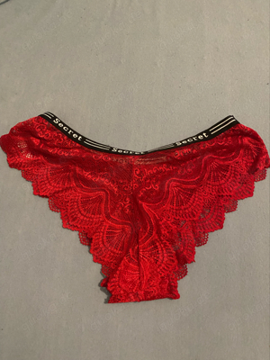 Höschen Rot Unterwäsche Frauen Damen String Tanga Rot M Bild 2