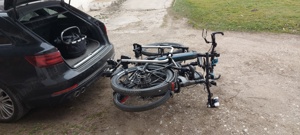 Uebler i21 i31z Fahrradträger mieten 2 3 Fahrräder E-Bike 72kg  Bild 4
