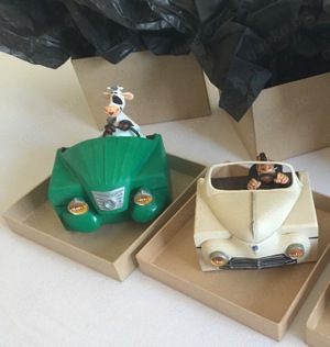 "Die Kuh am Steuer" - L objet on delire" - Unikat, Kunstobjekt mit Humor von TOMAHAWK, mit Gag! Bild 10