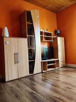 Wohnwand, Akten- und Kleiderschrank alles zusammen 