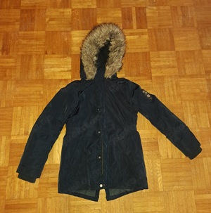 Kinderjacke Mädchen Winter Name It blau