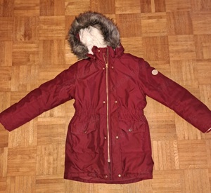 Mädchenjacke Winter rot 152 Name It