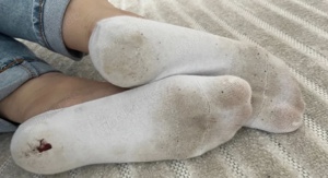 Stinkende socken zu verkaufen 