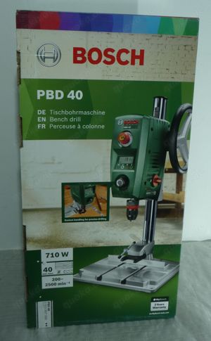 Tischbohrmaschine BOSCH PBD 40 Säulenbohrmaschine Standbohrmaschine Ständerbohrmaschine Bohrmaschine