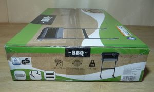 Boxgrill Holzkohlegrill BBQ, Grill, Gartengrill Bild 2