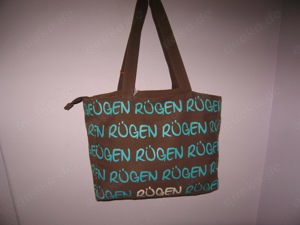 BR-11 Britzz Rügen, Insel,  Handtasche Schultertasche Städtetasche, Tasche, 
