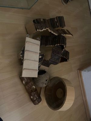 Zwerghamster oder Maus Nagarium mit Zubehör und Futter