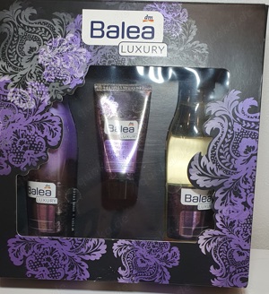 sehr schönes,luxuriöses Pflegeset von Balea 