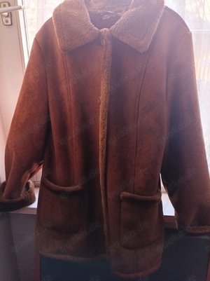 Dunkelbraune Damenjacke 