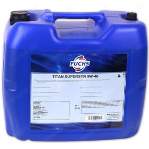 5W40 Fuchs Titan SuperSYN , 20 Liter