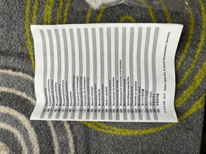 neuwertiger orig. Opel Aluminium-Basisträger für Opel Crossland ohne Dachreling Bild 2