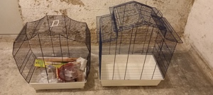 Vogelkäfig neuwertig mit Zubehör 