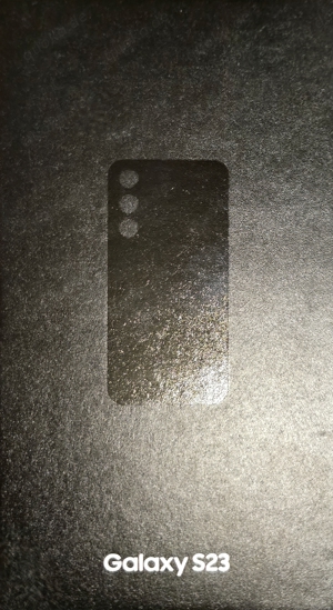 Samsung Galaxy S23 128GB in Phantom black wie neu incl. Hülle Bild 2