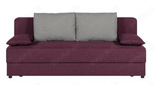 Schlafsofa violett grau