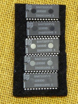 SAA7220P C Philips, Nachfolger und Ersatz für SAA7220P B