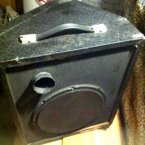 Musiker Anlage Endstufe 2x15 w -2 Boden boxen-Dynacord Box M40-Dynacord Echo Klemt M40 Tausch alles Bild 5