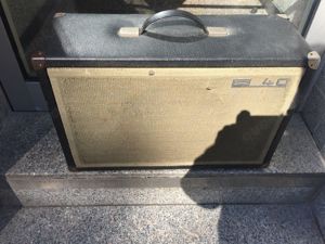 Musiker Anlage Endstufe 2x15 w -2 Boden boxen-Dynacord Box M40-Dynacord Echo Klemt M40 Tausch alles Bild 6