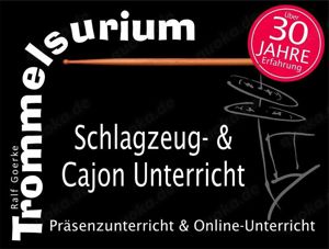 Professioneller Schlagzeugunterricht oder Cajon Unterricht in Dachau