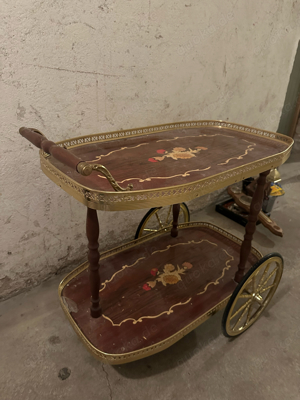 Tea Cart Trolley 