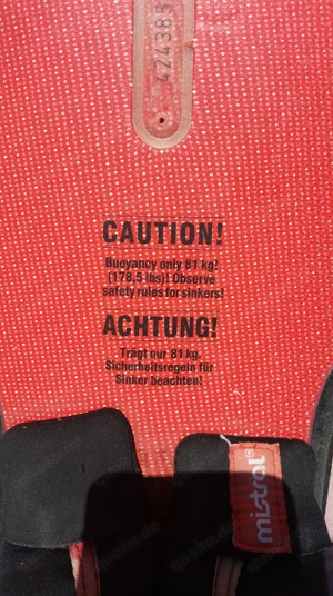 Verkaufe Surfbrett Mistral Bild 2