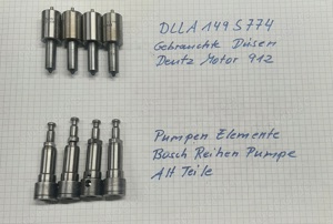 Düsen und Pumpen Elemente 
