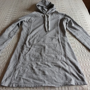 Homewear - Sweatkleid, grau-melange, Gr. S bzw. ca. Gr. 36