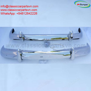 Volvo Amazon Euro type (1956-1970) bumpers by stainless steel new Bild 3