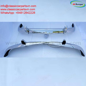 Volvo Amazon Euro type (1956-1970) bumpers by stainless steel new Bild 2