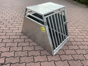 Hundebox Aluminium, passend für Schäferhund, Labrador o.ä.