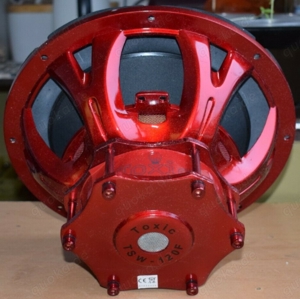 Toxic Subwoofer 1000 Watt, Stabi 3 Farad Bild 2
