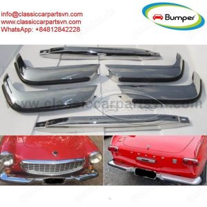 Volvo P1800 S ES bumper (1963 1973) by stainless steel new