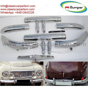 Volvo PV444 (1947-1958) bumpers by stainless steel new 