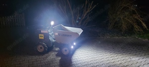 Elektro Motorschubkarre mieten Minidumper Dumper Akku elektrisch Raddumper Kippmulde leihen  Bild 8