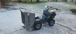 Elektro Motorschubkarre mieten Minidumper Dumper Akku elektrisch Raddumper Kippmulde leihen  Bild 10