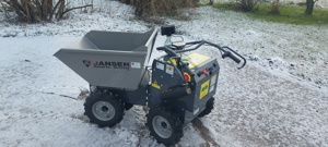 Elektro Motorschubkarre mieten Minidumper Dumper Akku elektrisch Raddumper Kippmulde leihen  Bild 9